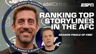 Chiefs DYNASTY? Jets' bet on Rodgers!?  Ranking top 2023 AFC storylines | Kyle Brandt's Basement
