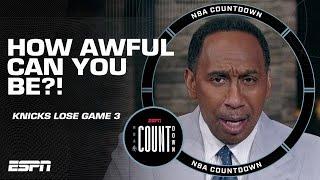 Stephen A. on his Knicks: HOW AWFUL CAN YOU BE?! | NBA Countdown