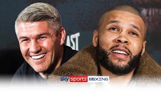 HEATED PRESSER!  | Liam Smith and Chris Eubank Jr clash at rematch launch presser!