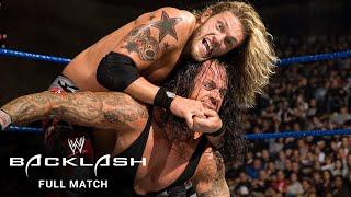 FULL MATCH - The Undertaker vs. Edge – World Heavyweight Title Match: WWE Backlash 2008