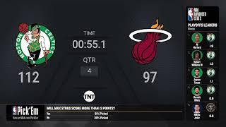 Celtics @ Heat Game 4 Conference Finals Live Scoreboard | #NBAPlayoffs Presented by Google Pixel