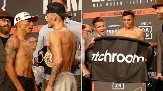 WOW! - MAURICIO LARA MISSES WEIGHT BY A MILE AS HE LOSES WORLD TITLE ON THE SCALES v LEIGH WOOD
