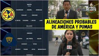 CLÁSICO CAPITALINO Henry Martín es duda en el América. Pumas UNAM NO TIENE MIEDO | Futbol Picante