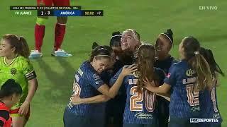 Gol de Jocelyn Orejel | FC Juárez 1-3 América | Liga MX Femenil | Cuartos de final Ida | 19 de mayo