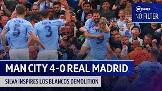 No Filter UCL: Man City 4-0 Real Madrid | Cityzens smash Los Blancos to reach final!
