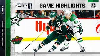 Stars @ Wild; Game 3, 4/21 | NHL Playoffs 2023 | Stanley Cup Playoffs