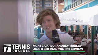 Andrey Rublev gives all the love to Grigor Dimitrov | 2023 Monte Carlo Quarterfinal