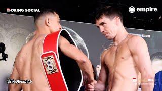 ICE COLD! Luis Alberto Lopez vs. Michael Conlan | Weigh In & Final FACE OFF | BT Sport Boxing