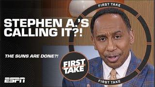 Stephen A. believes the Phoenix Suns are COOKED!  | First Take