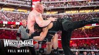 FULL MATCH — Brock Lesnar vs. Roman Reigns vs. Seth Rollins - Triple Threat Match: WrestleMania 31