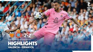 RESUM | Valencia 2-2 Espanyol | #LaLigaHighlights