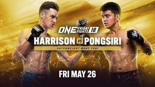 ONE Friday Fights 18: Tyson Harrison vs. Pongsiri