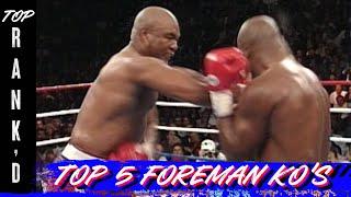 Top 5 George Foreman Knockouts | Big George Foreman Now Playing Exclusively in Movie Theaters