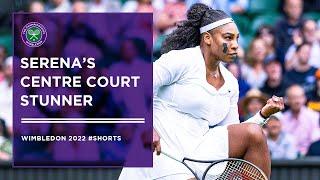 Serena Williams' Stunning Drop Shot