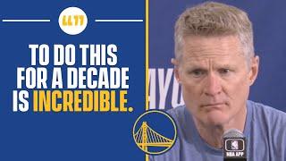 Steve Kerr praises his players following Game 7 win over Kings | CBS Sports