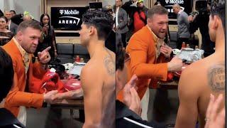 CONOR MCGREGOR WITH WORDS OF ADVICE FOR RYAN GARCIA IN AFTERMATH OF DEFEAT