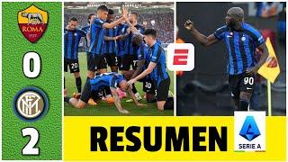 Inter asfixió a la Roma y sumó una victoria contundente por 2-0, metiéndose en Champions | Serie A