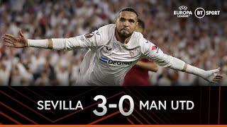 Sevilla v Manchester United (3-0) | A night for David de Gea to forget | Europa League Highlights