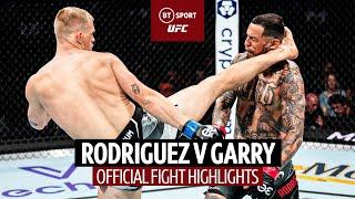 THE FUTURE IS HERE!  Ian Garry knocks out Daniel Rodriguez! | UFC Official Fight Highlights