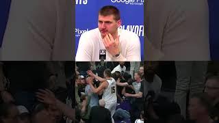 Jokic reacts to his interaction with Suns’ owner Mat Ishbia