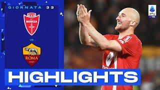 Monza-Roma 1-1 | Caldirola stoppa la Roma: Gol e Highlights | Serie A TIM 2022/23