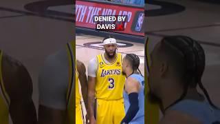 Anthony Davis’ EMPHATIC BLOCK In Game 5!  | #shorts