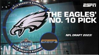 Why the Eagles No. 10 overall pick affects the WHOLE NFL | Kyle Brandt’s Basement