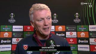 "We didn't do enough to threaten them!" David Moyes gives his thoughts on West Ham's draw to Gent