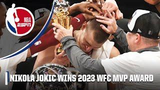 Nikola Jokic wins the 2023 Magic Johnson Western Conference Finals MVP award  | NBA on ESPN