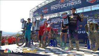 Hunter Lawrence pulls out victory in 250 Pro Motocross at Fox Raceway | Motorsports on NBC