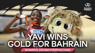 Yavi surges to world lead and steeplechase gold | World Athletics Championships Budapest 23