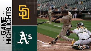 Padres vs. A's Game Highlights (9/16/23) | MLB Highlights