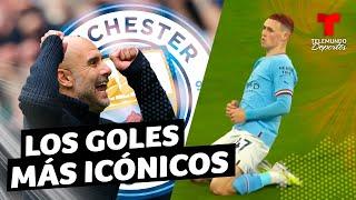 Los goles más icónicos del Manchester City de Pep Guardiola | Telemundo Deportes