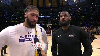 LeBron James and Anthony Davis look ahead to Lakers’ WCF matchup vs. Nuggets | NBA on ESPN