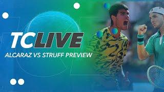 Alcaraz vs Struff Madrid Final Preview | Tennis Channel Live
