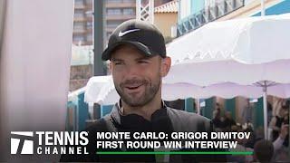 Grigor Dimitov speaks on his epic match with Ben Shelton | 2023 Monte Carlo First Round