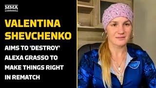 Valentina Shevchenko Vows To 'Destroy' Alexa Grasso And 'Take My Belt Back' | MMA Fighting