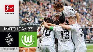BMG Beat Wolves! | Borussia M'gladbach - VfL Wolfsburg 2-0 | Highlights | MD 27 – Bundesliga 2022/23