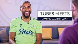 "You sound just like him"  Tubes meets Dominic Calvert-Lewin
