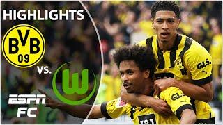 TITLE HUNT ALIVE?!  Borussia Dortmund vs. Wolfsburg | Bundesliga Highlights | ESPN FC
