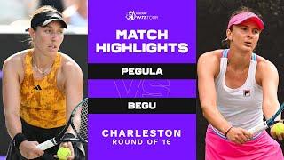 Jessica Pegula vs. Irina-Camelia Begu  | 2023 Charleston Round of 16 | WTA Match Highlights