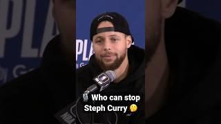 Who can stop Curry? 