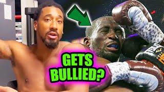 BAD! NEWS! TERENCE CRAWFORD GETS BULLIED @ 168 LBS, DEMETRIUS ANDRADE EXPLAINS...