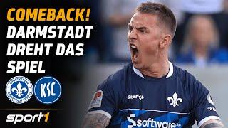 SV Darmstadt - Karlsruher SC | 2. Bundesliga Tore und Highlights 29. Spieltag | SPORT1