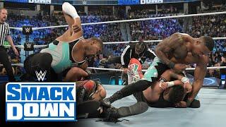 Bobby Lashley and The Street Profits attack The LWO after tag team win: SmackDown, Sept. 15, 2023