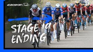 WHAT A FINALE! | Dramatic Ending To Stage 19 Vuelta a España Race | Eurosport