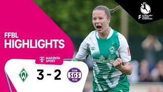 SV Werder Bremen - SGS Essen | Highlights FLYERALARM Frauen-Bundesliga 22/23