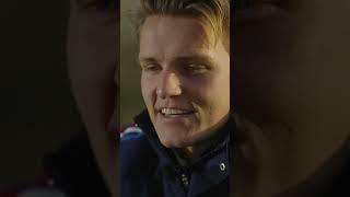 Martin Ødegaard On Being Compared To Mesut Özil #shorts #arsenal