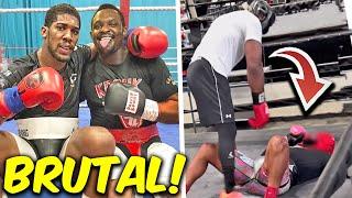 ️ JOSHUA KNOCKED OUT IN SPARRING vs DILLIAN WHYTE! *LEAKED TRAINING CAMP FOOTAGE*