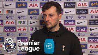 Ryan Mason hails 'outstanding' Tottenham response v. Man United | Premier League | NBC Sports